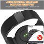 AIDOWU Bracelet pour Garmin Venu 3/2/Forerunner 265/265 Music /255/255 Music/Vivoactive 4 Acier Inoxydable Fermoir Magnétique,Br