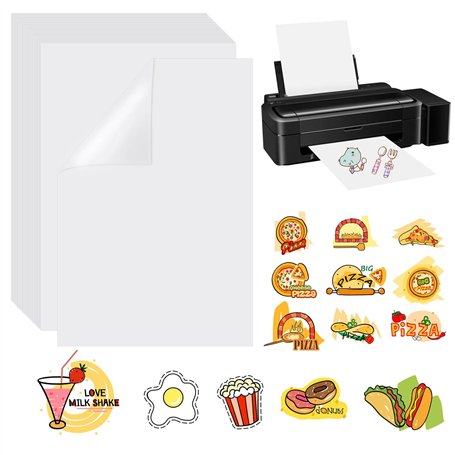 30 Feuilles de Papier Autocollant