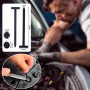 Attaches Autobloquantes Universelles en Nylon Rivets en Plastique pour Réparation Auto