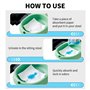 Lot de 40 coussins absorbants jetables pour toilettes portables, bassins de lit et urinoirs, solidification rapide du gel jusqu'