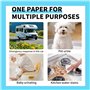 Lot de 40 coussins absorbants jetables pour toilettes portables, bassins de lit et urinoirs, solidification rapide du gel jusqu'