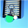 JJiaoLinin Porte-Clés Raquette Ping Pong, 5 Pièces Sport Trousseau Mousqueton Porte-clés Raquette -pong Porte-clés Mini Pong Por