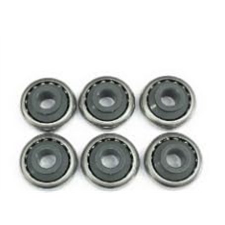Jkhandel Lot de 6 maxi roulements à billes de 40 mm avec collerette