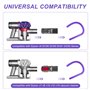 Crihovy Embout Suceur Plat Flexible Longue, Compatible avec Dyson V15 V12 V11 V10 V8 V7 V6, Accessoire Aspirateur pour Enlève le