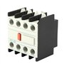 Contacts Auxiliaires Bloc Fit CJX2 AC Contactor, 2 NO 2 NC LADN22 AC Contactor Schakelaar F4-22 Modèle