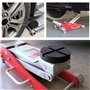 2 Pièces Voiture Tampon antidérapante, Bloc en Caoutchouc, Bloc de Caoutchouc Tampon, Caoutchouc Cric, pour Protégez Votre Voitu
