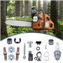 AUMEL Kit d'écrous de goujon de barre de tendeur de tendeur de chaîne Pour tronçonneuse Stihl 066 MS660 MS 660 Remplacer 1138 66