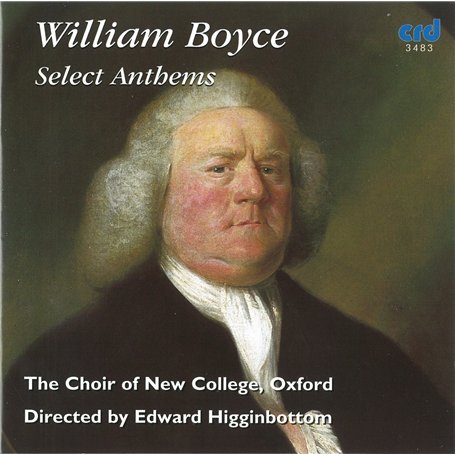 William Boyce : Anthems (Sélection)