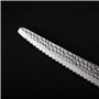 KOTAI | Couteau à Pain | Couteau Dentelé | Lame de 20 cm | Martelé et Aiguisé à la Main | Acier Inoxydable Japonais 440C Ultra-T