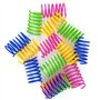 DOULEIN Jouet Ressorts Chat, 20 Pièces Printemps Jouet de Chat Coloré Interactif Chat Jouets Ressorts en Spirale en Plastique po