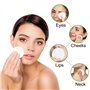 Relota Lot De 22 Tampons Démaquillants Lavables Fibre De Bambou, Disque Coton Demaquillant Lavable avec Sac à Laver, Super Doux 