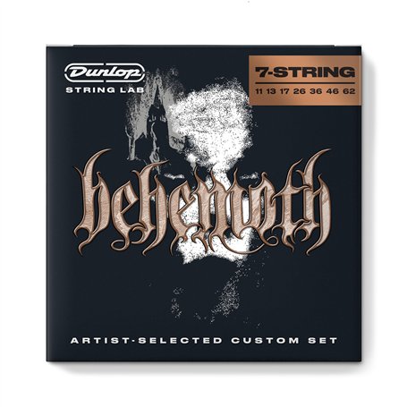 JIM DUNLOP Cordes pour guitare éléctrique Behemoth Signature 11-62 7 strings