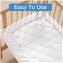 Kzouenzu Tendeur Drap Housse, Set De 5 Pièces, Élastiques Ajustables Sangle Drap Housse, Pince Drap Housse avec Pinces Métalliqu