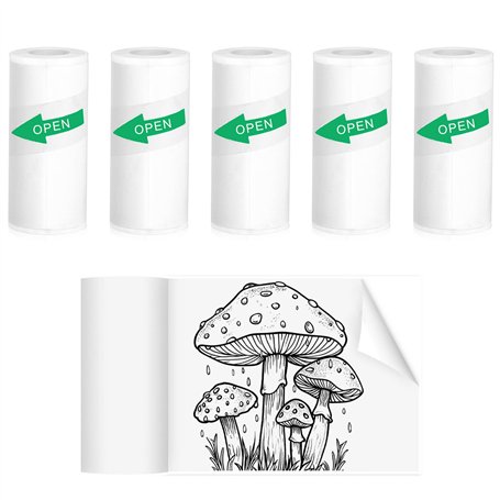 Kzouenzu Rouleaux Thermiques [5 Pièces]