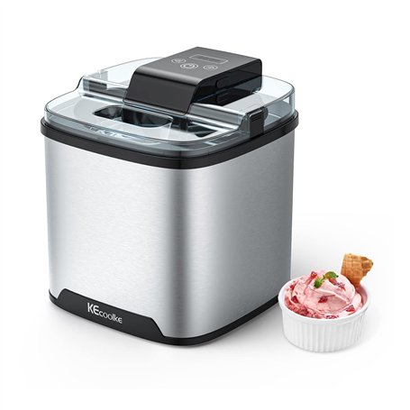 KECOOLKE Machine à crème glacée