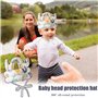 ZYEKIU Casque Enfant Casque Bebe Antichoc Protection Protege Tete Bebe Chute Sécurité 360°Anti Choc pour Bébés Infantile Tête de