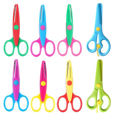 ZYEKIU 8 Pièces Ciseaux Enfant