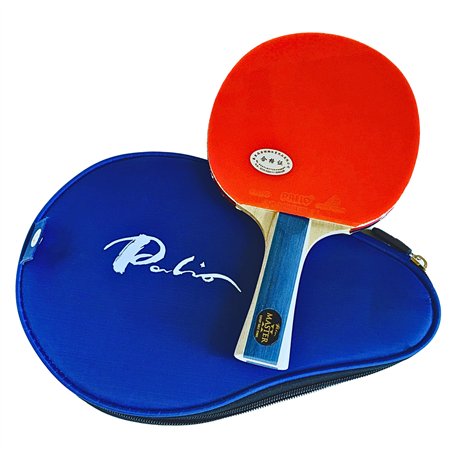 Palio Master 2.0 Raquette de Tennis de Table et étui | Raquette de ping-Pong intermédiaire approuvée par l'ITTF | Spin