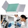 2 mm - Accessoires pour microscope - Lames pré-nettoyées - Avec 5 compte-gou