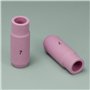 RIVERWELD Buse en alumine et cuves céramiques pour soudure TIG Buses 10N47, 7# avec orifice de 11,0mm - Pour chalumeau de soudur