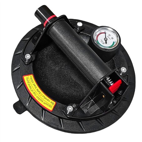 Ventouse pour carrelage - Ventouse - Avec manomètre - Charge maximale : 200 kg - Avec boîte à outils portable - Pour stratifié
