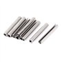 sourcing map Goupille à Ressort Fendue M6 x 45 mm en acier inoxydable Rouleau Cheville broche Attaches 10pcs