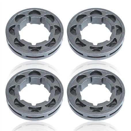 Adefol 4 pièces 3/8" Jante de pignon (dents) pour Stihl 030