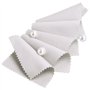Tissu de Nettoyage de Bijoux Chiffon à Polir pour Argent Sterling Gold Platinum, 50 Pièces