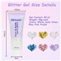 Gels Paillettes Visage et Cheveux