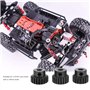 Engrenages de Moteur de Voiture RC Durcissant 3.175mm 13-15T 16-18T 19-21T 21T-23T en Acier Chromé 48