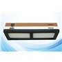 SMI Pierre a Aiguiser Affuteur Couteau Pierre à Affûter Double-Face grain 3000/8000 avec Base en Silicone Antidérapant et Guide