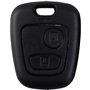 Heart Horse Clé à Distance FOB Compatible avec Peugeot 107 207 407 206 306 406 806 Citroen C1 C21 C3 C4 C5 2 Bouton (1)