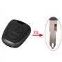 Heart Horse Clé à Distance FOB Compatible avec Peugeot 107 207 407 206 306 406 806 Citroen C1 C21 C3 C4 C5 2 Bouton (1)
