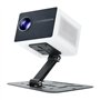 jinminamz Support De Projecteur,Surface De La Table Support Projecteur Mini Multifonctionnel avec Interface à Vis 1/4 Pouces Con