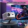 jinminamz Support De Projecteur,Surface De La Table Support Projecteur Mini Multifonctionnel avec Interface à Vis 1/4 Pouces Con