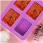 Moule Savon, Moule Silicone Savon Rectangulaire, Moules à Savon Bricolage, Pour Fabrication de Savon, Bougies, GâTeaux, Bonbons,