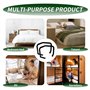 xyuayamz Arceau de Lit, Arret Matelas, 2 Pièces sous Tapis Antidérapant, Antidérapant Tapis pour Les Lits Solides, Les Bassins,