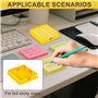 Sticky Notes Organiseurs, Bloc Note Organiseur Marque Page, Mini Postite Organisation Fourniture de Bureau, Notes Autocollantes 