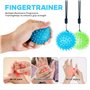 Grip Musculation, Poignee Musculation Trainer, Poignet Musculation Hand Exercise Balls Doigts Strengthener Hand Balls Grip Stren