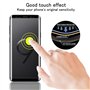 Tzstz 2 Pièces Verre Trempé pour Samsung Galaxy S9 Plus/S9+ Protection Écran ，3D Couverture Complète Film de Protection，Sans Bul