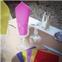 WSAMJIN Serviettes en Papier Colorées, 120 pièces Serviettes de Mariage, Serviettes Cocktail Boissons Serviettes en Papier à 2 P