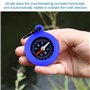 Ziyonix 6 Pièces Boussole Enfant, Multifonction Mousqueton Mini Mousqueton Boussole Survie pour Sports de Plein air Navigation C