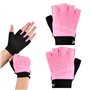 Ziyonix Gants Cyclisme Demi-Doigts pour Enfant 6-10 Ans