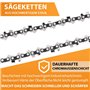 Eyoloty Lot de 4 chaînes de tronçonneuse 30 cm 1/4" Pas 1,1 mm 64 maillons entraîneurs Compatible avec tronçonneuses Stihl 3670