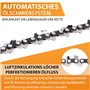 Eyoloty Lot de 4 chaînes de tronçonneuse 30 cm 1/4" Pas 1,1 mm 64 maillons entraîneurs Compatible avec tronçonneuses Stihl 3670