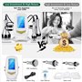 Cozion 40K Corps Amincissant Machine Appareil Anti Cellulite, 3 en 1 Lipocavitation Radiofrequence Appareil Multipolaire Radiofr