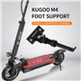 Yungeln Béquille latérale en Aluminium Compatible avec Trottinette électrique KUGOO Kirin M4/M4 Pro, Repose Pied pour Trottinett