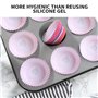 200 Pièces Caissette Muffins Papier,Moule Cupcake Muffin à Caissettes a Baking en Cuisson Cupcakes Cups de Moules Fond Paper Sul