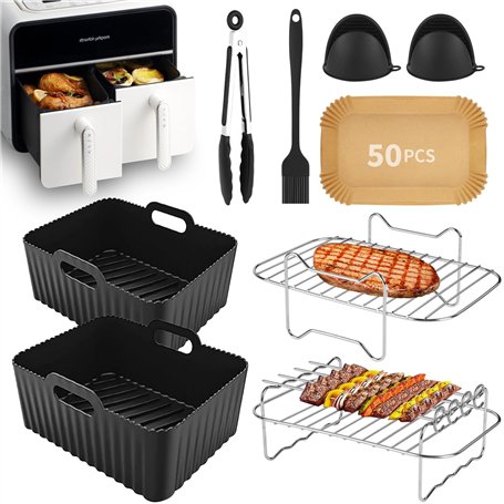 Set d'accessoires pour friteuse à air chaud Ninja Foodi Max AF400EU AF300EU