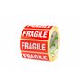 OliveBird 1000 x Fragile Autocollants 90 x 35 mm Rouleau Avec Texte Sur étiquette Fragile